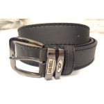 Колан Тока черен  естествена кожа